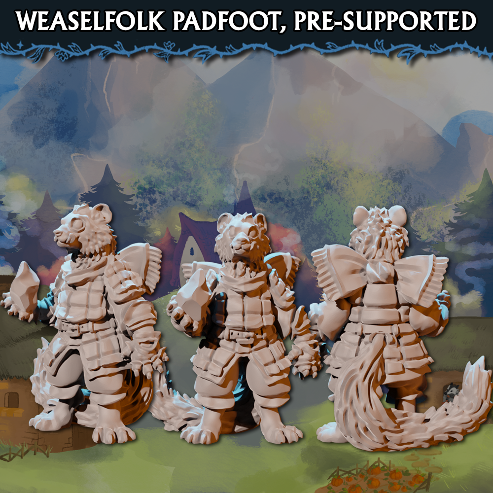 Weaselfolk Padfoot, Pre-Supported